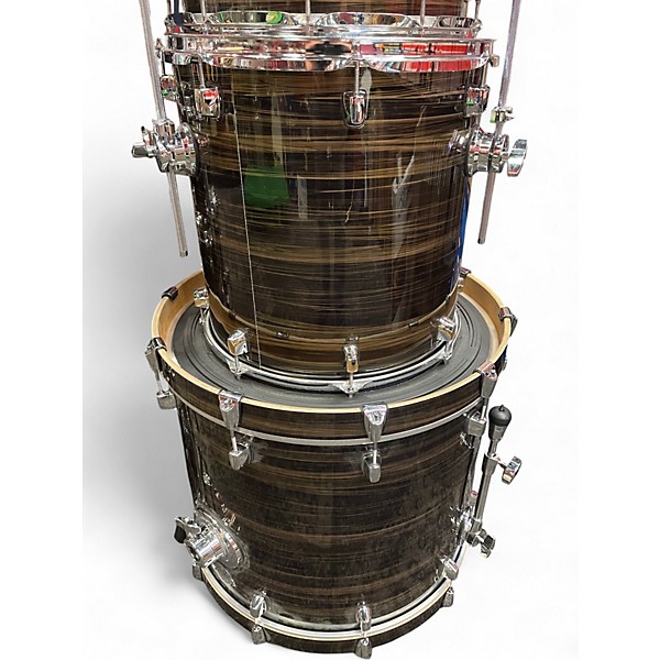 Used ddrum 7 Piece Dominion Birch Royal Olive Drum Kit