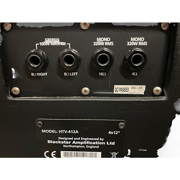 Used Blackstar HTV412A 30W 4x12 Guitar Cabinet