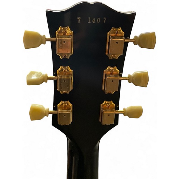 Used Gibson LPB7 1957 Les Paul Custom Black Solid Body Electric Guitar