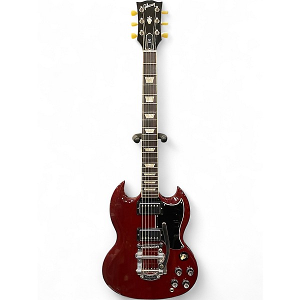 Used 2012 Gibson 61' REISSUE SG WITH BIGSBY RED Solid Body Electric Guitar