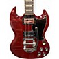 Used 2012 Gibson 61' REISSUE SG WITH BIGSBY RED Solid Body Electric Guitar