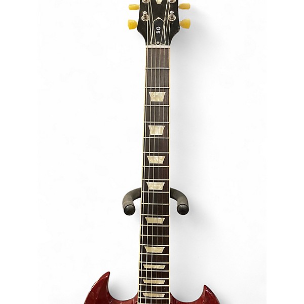 Used 2012 Gibson 61' REISSUE SG WITH BIGSBY RED Solid Body Electric Guitar