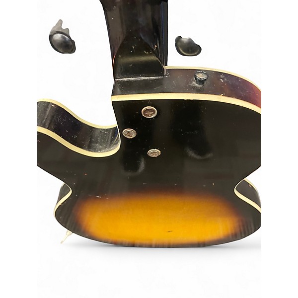 Used 2026 Harmony DOUBLE CUTAWAY BASS Tobacco Sunburst Electric Bass Guitar