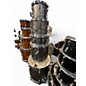 Used Pearl 5 Piece Roadshow Shellpack silver mist Drum Kit thumbnail