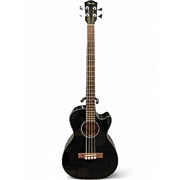 Used Fender CB-60SCE Black Acoustic Bass Guitar