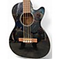 Used Fender CB-60SCE Black Acoustic Bass Guitar