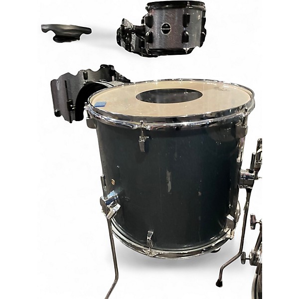 Used Pearl 5 Piece Roadshow Electron Blue Metallic Drum Kit