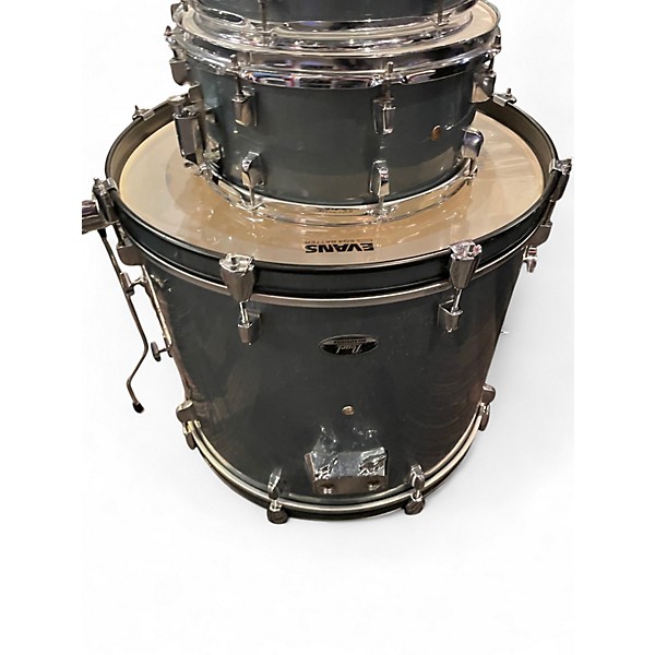 Used Pearl 5 Piece Roadshow Electron Blue Metallic Drum Kit