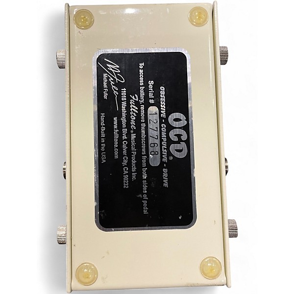 Used Fulltone OCD Obsessive Compulsive Drive Effect Pedal