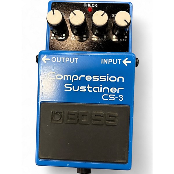 Used BOSS CS3 Compressor Sustainer Effect Pedal