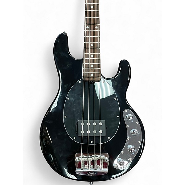 Used Sterling by Music Man Ray34 Black Electric Bass Guitar