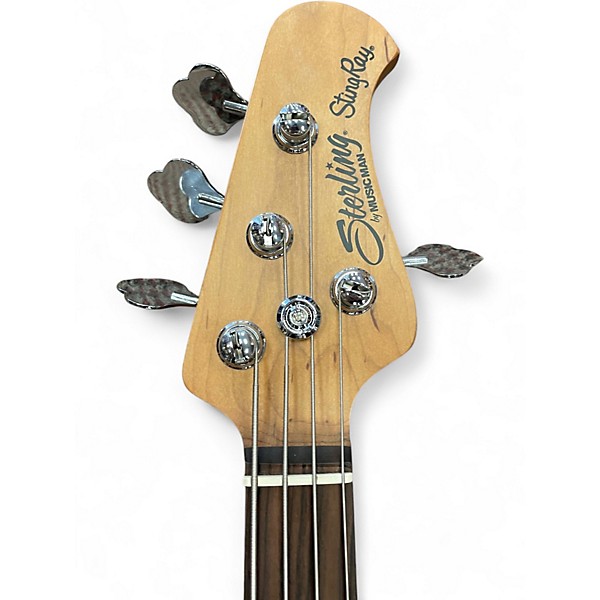 Used Sterling by Music Man Ray34 Black Electric Bass Guitar