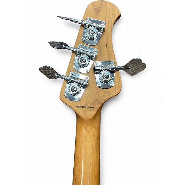 Used Sterling by Music Man Ray34 Black Electric Bass Guitar