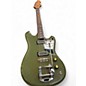 Used Treetone versa Olive Solid Body Electric Guitar