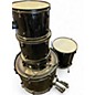 Used Gammon Percussion 5 Piece DRUM KIT Black Drum Kit thumbnail
