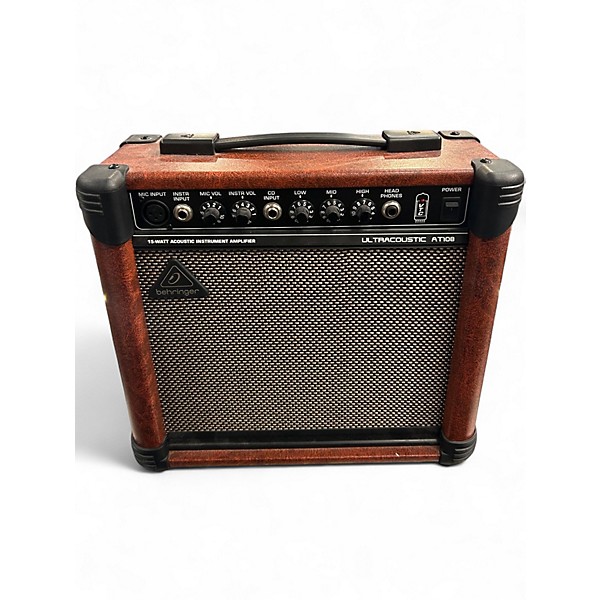 Used Behringer AT108 1X8 15W Ultracoustic Acoustic Guitar Combo Amp