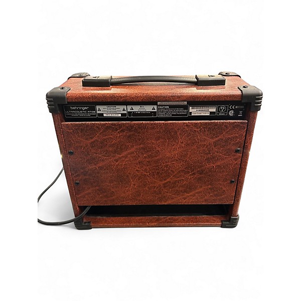 Used Behringer AT108 1X8 15W Ultracoustic Acoustic Guitar Combo Amp