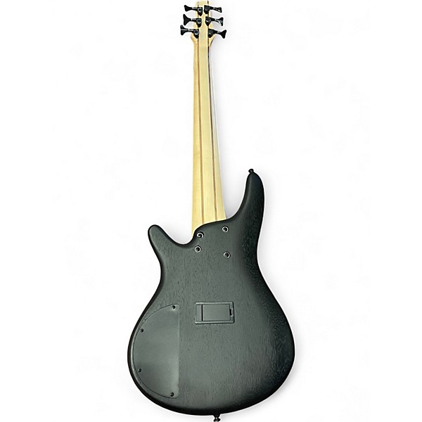 Used Ibanez SR306 Weathered Black Electric Bass Guitar