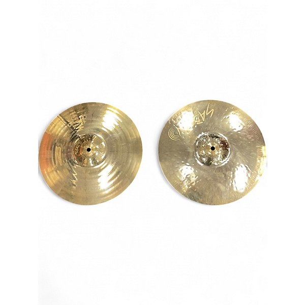Used SABIAN 13in Neil Peart Signature Paragon Hi Hat Pair Cymbal