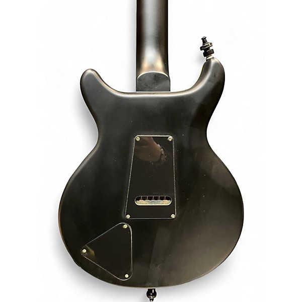 Used PRS SE Santana 24 Satin Black Solid Body Electric Guitar
