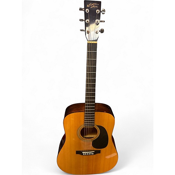 Used Recording King RD06 Natural Acoustic Guitar