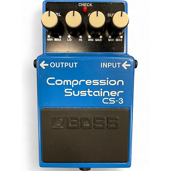 Used BOSS CS3 Compressor Sustainer Effect Pedal