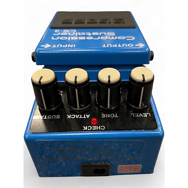 Used BOSS CS3 Compressor Sustainer Effect Pedal