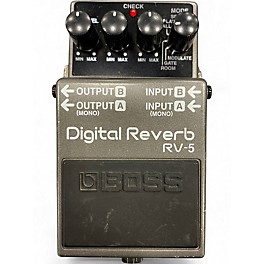 Used BOSS RV5 Digital Reverb Effect Pedal