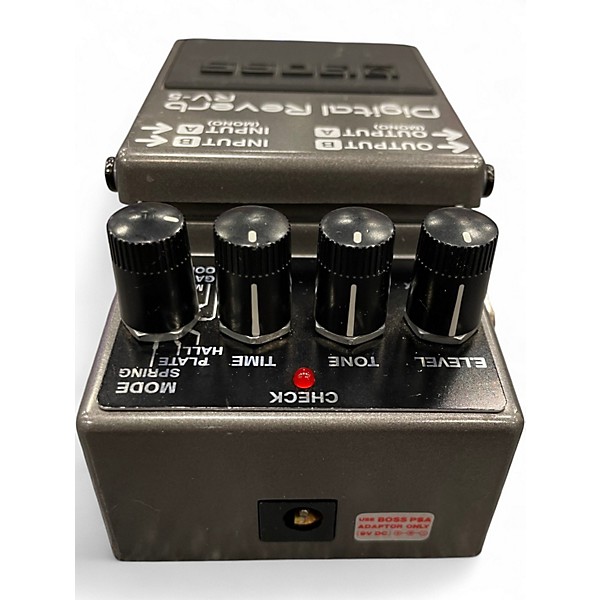 Used BOSS RV5 Digital Reverb Effect Pedal