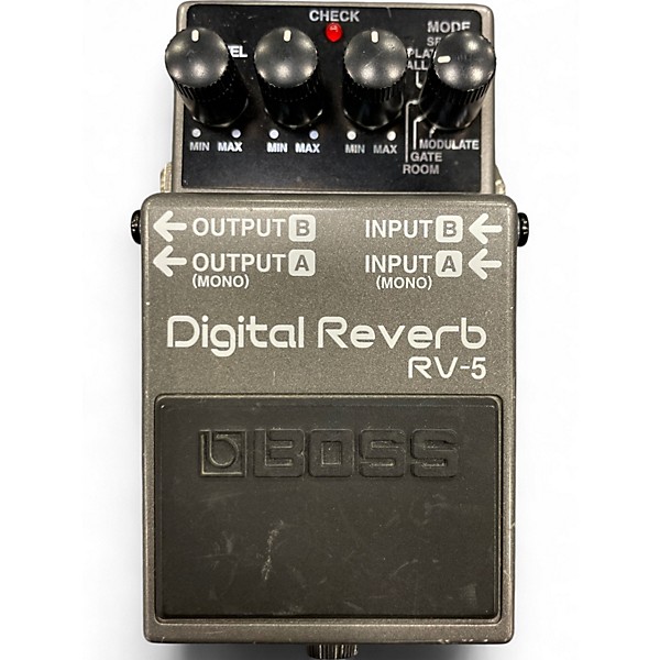 Used BOSS RV5 Digital Reverb Effect Pedal