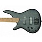 Used Ibanez SR300 Left Handed Weathered Black Electric Bass Guitar