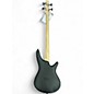 Used Ibanez SR300 Left Handed Weathered Black Electric Bass Guitar