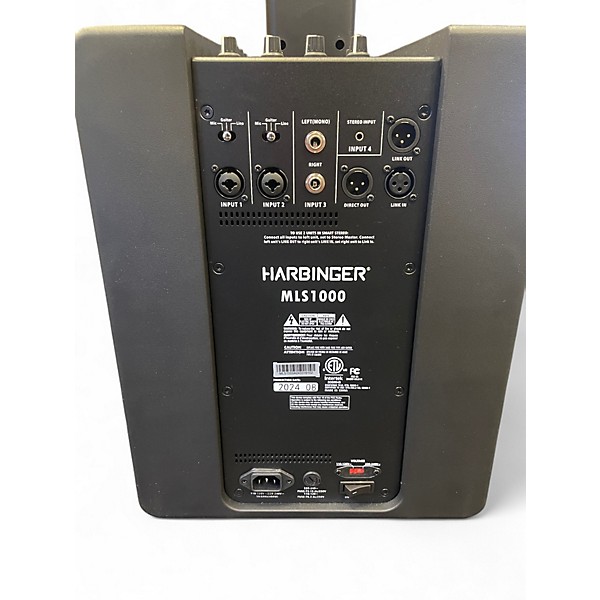 Used Harbinger MLS1000 Powered Speaker