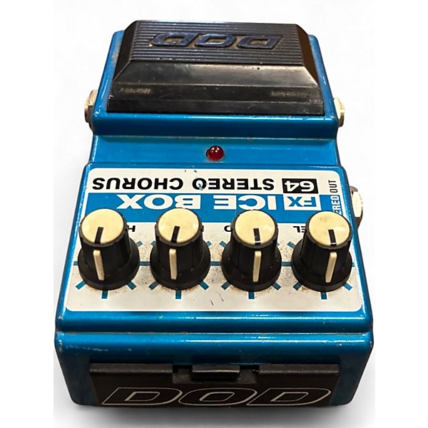 Used DOD FX64 Ice Box Stereo Chorus Effect Pedal