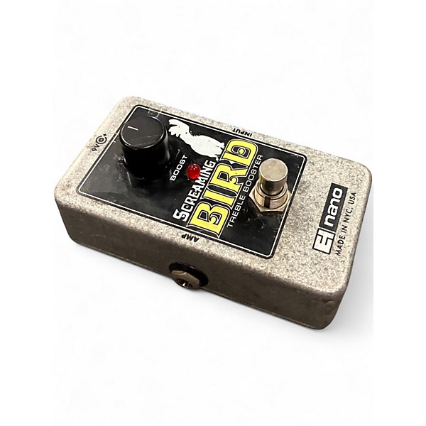 Used Electro-Harmonix Screaming Bird Treble Booster Effect Pedal