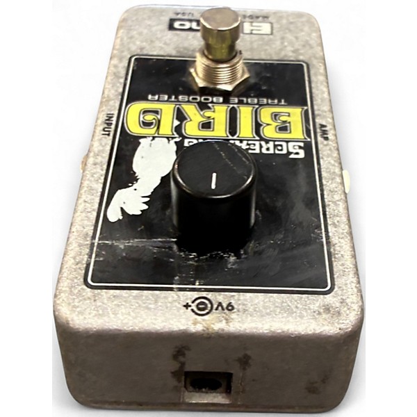 Used Electro-Harmonix Screaming Bird Treble Booster Effect Pedal