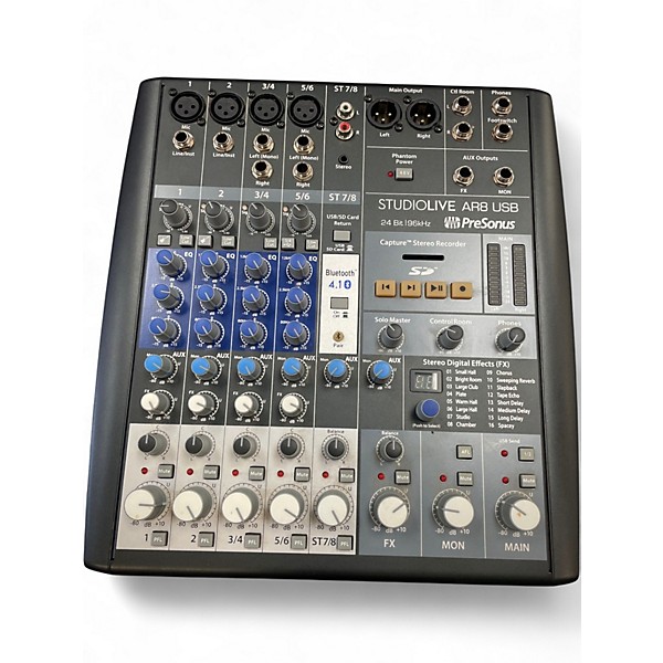 Used PreSonus Studio Live AR8 Unpowered Mixer