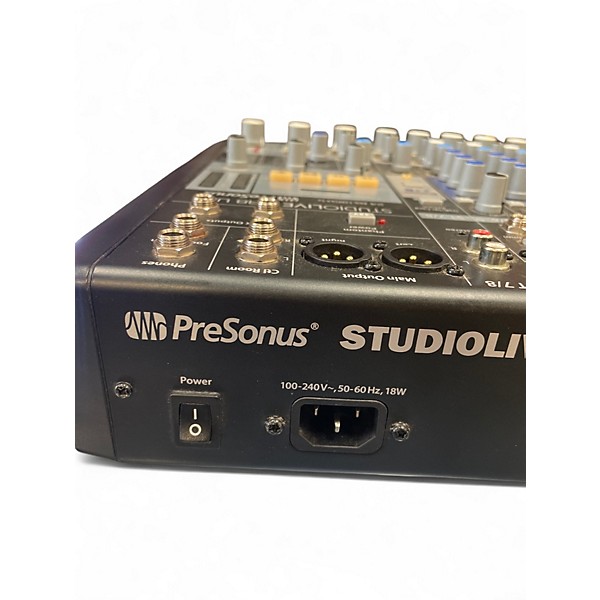 Used PreSonus Studio Live AR8 Unpowered Mixer