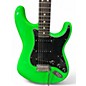 Used Fender Player Stratocaster Nuclear Green Solid Body Electric Guitar