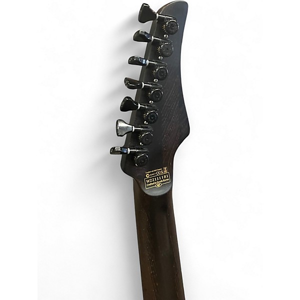 Used Schecter Guitar Research REAPER 7 SM ELITE DEEP OCEAN BLUE Solid Body Electric Guitar