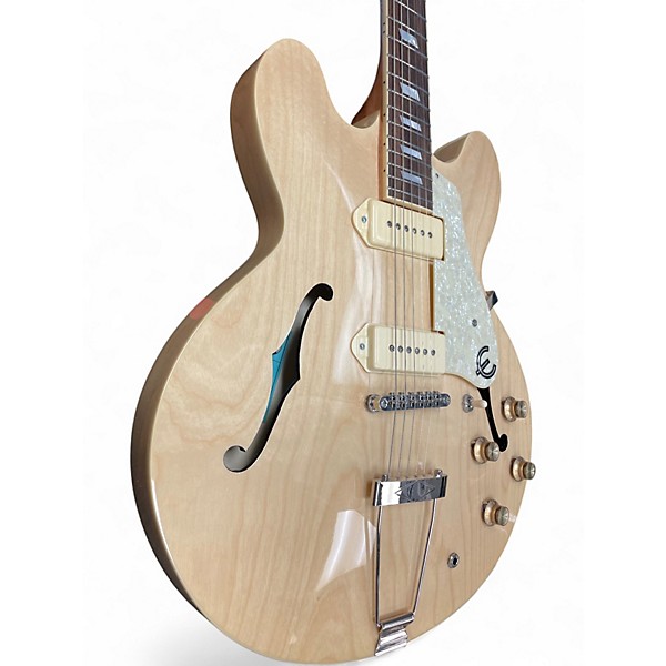 Used Epiphone Casino Natural Hollow Body Electric Guitar