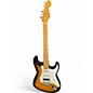 Used Fender JV MOD 1950s STRATOCASTER 2 Tone Sunburst Solid Body Electric Guitar thumbnail