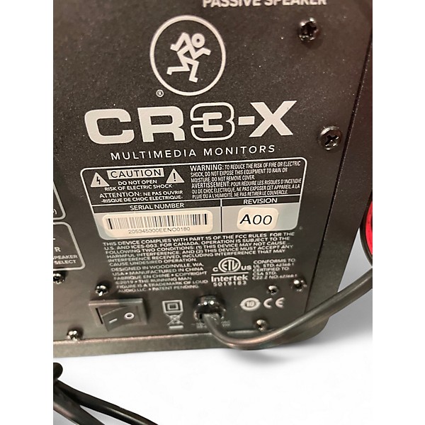 Used Mackie CR3-X Powered Monitor