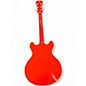Used D'Angelico Premier Series DC Fiesta Red Hollow Body Electric Guitar