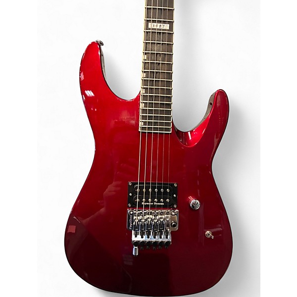 Used ESP LTD M1 Custom '87 Candy Apple Red Solid Body Electric Guitar