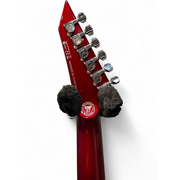 Used ESP LTD M1 Custom '87 Candy Apple Red Solid Body Electric Guitar