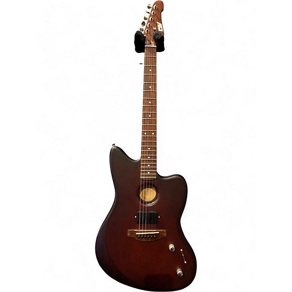 Used Iyv IJGAP-300 Acoustasonic Natural Acoustic Electric Guitar