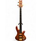 Used Schecter Guitar Research Stiletto Studio 4 String Fretless Satin Honey Electric Bass Guitar thumbnail