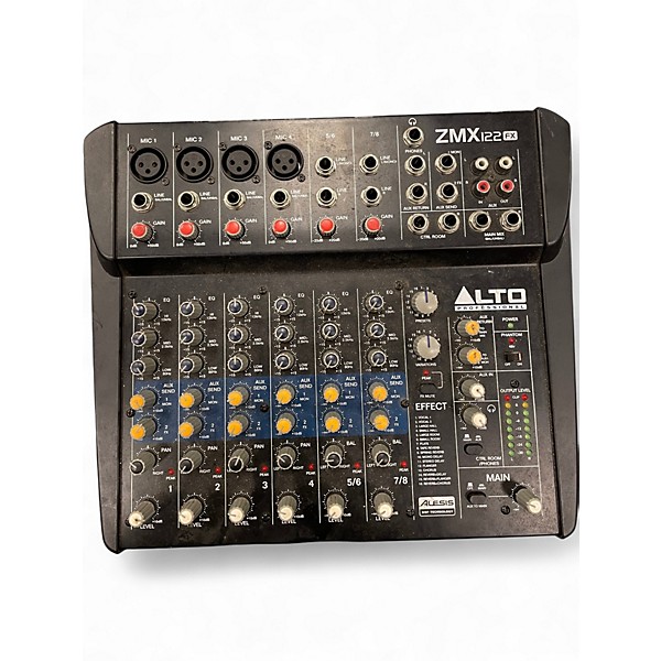 Used Alto ZMX122FX 8-Channel Unpowered Mixer