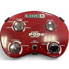 Used Line 6 Pocket Pod Express Amp Modeler Effect Processor